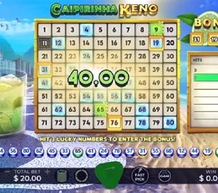 Caipirinha Keno online slot