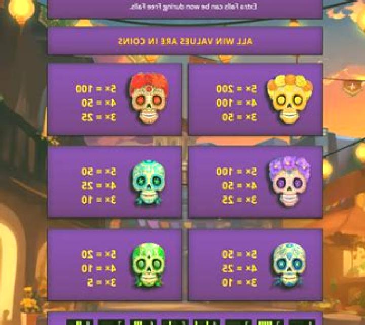 Calavera Cascades slot