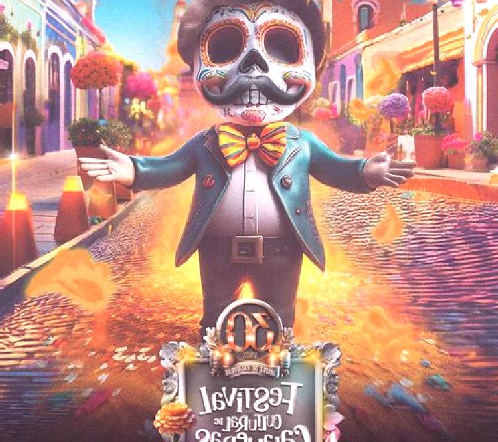 Calavera Fiesta (Yellow Bat) slot game