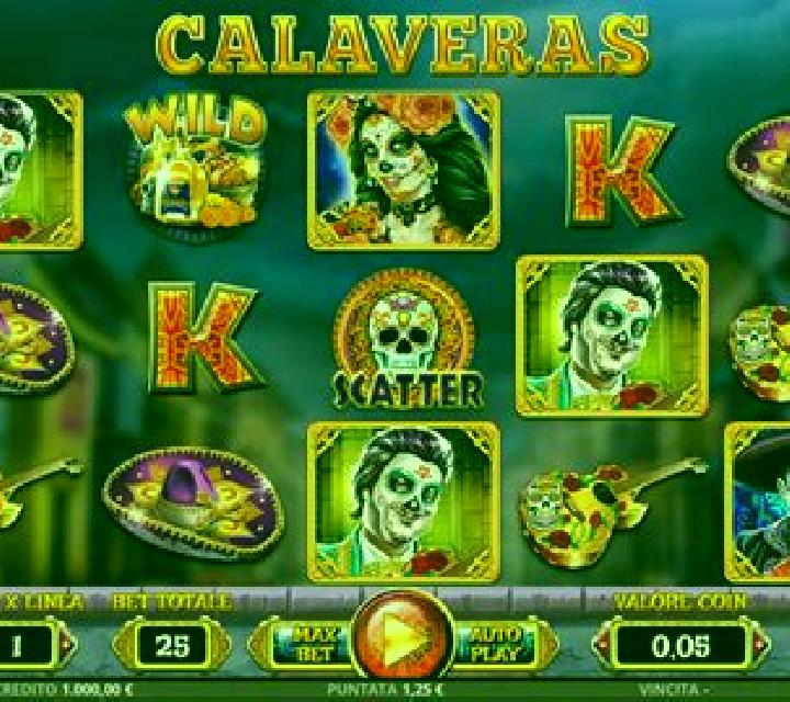 Calaveras online slot
