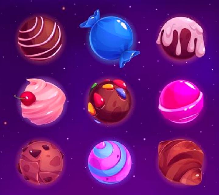 Candy Planet (AllWaySpin) slot game