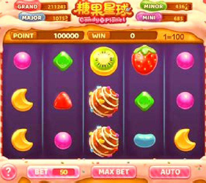 Candy Planet (Micro Sova) slot machine