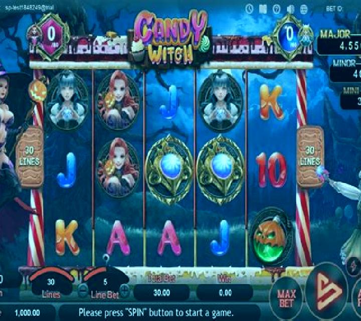 Candy Witch slot game