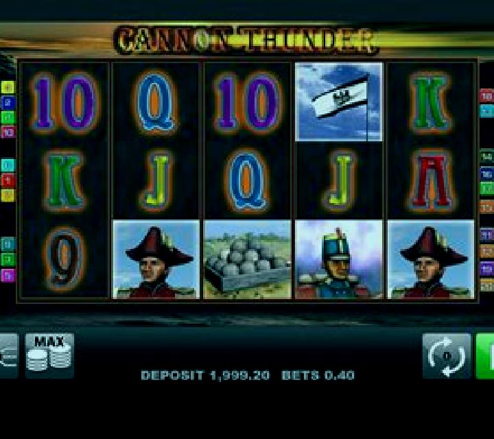 Cannon Thunder slot