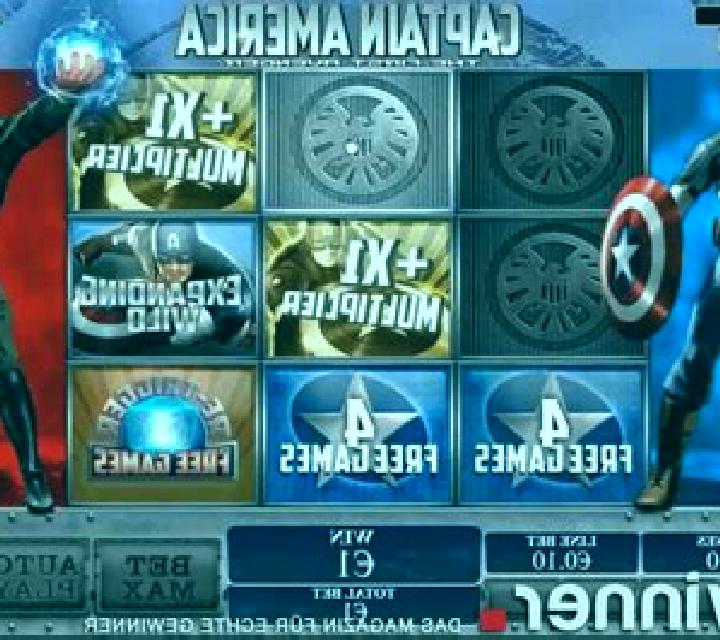 Captain America slot