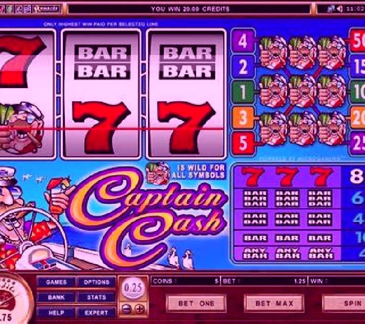 Captain Cash slot machine