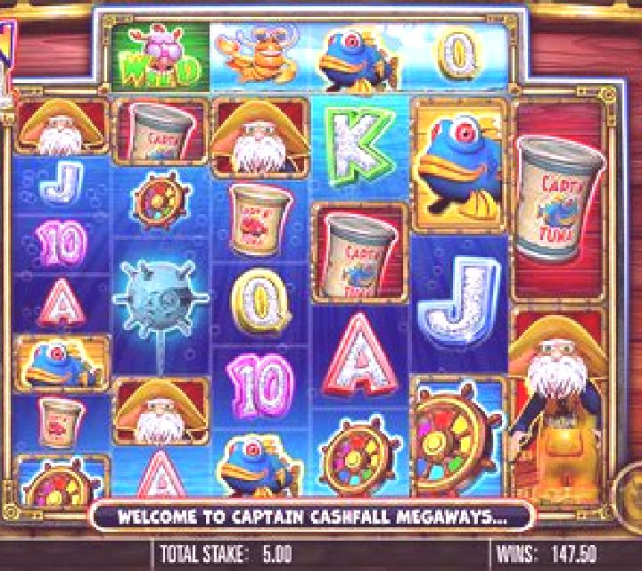 Captain Cashfall Megaways online slot