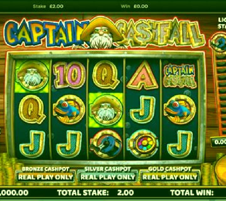 Captain Cashfall online slot