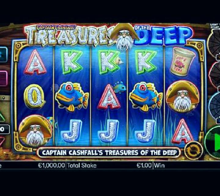 Captain Cashfall s Treasures of the Deep slot
