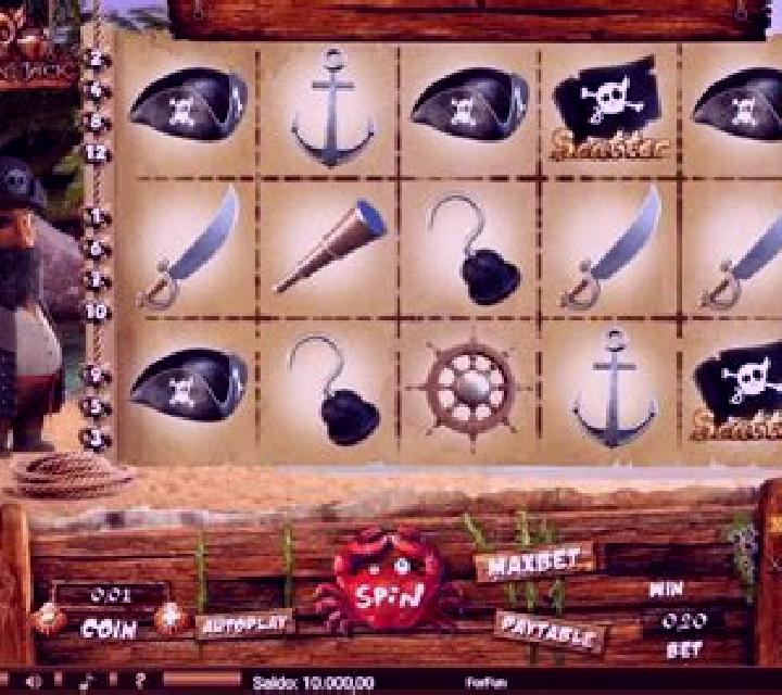 Captain jack (Tuko Productions) slot machine