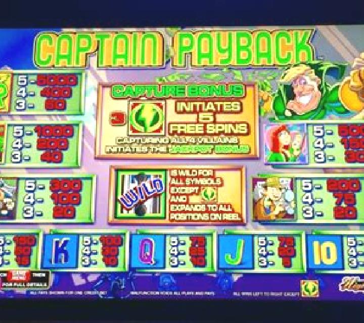 Captain Payback online slot