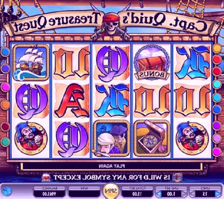 Captain Quids Treasure Quest online slot
