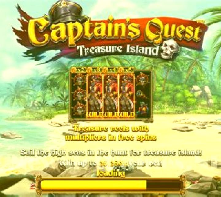 Captain s Quest Treasure Island slot