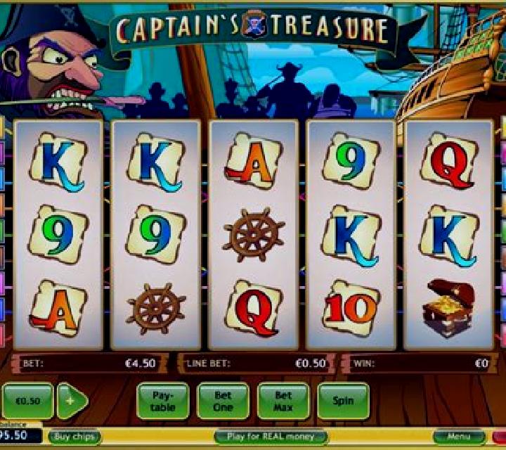 Captain s Treasure (Playtech) slot machine