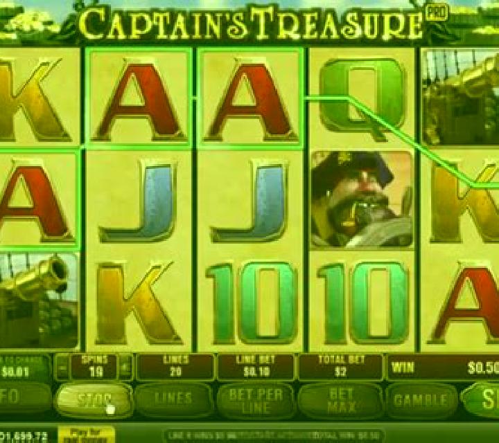 Captain s Treasure Pro slot
