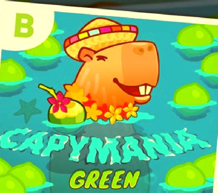 Capymania Green slot machine