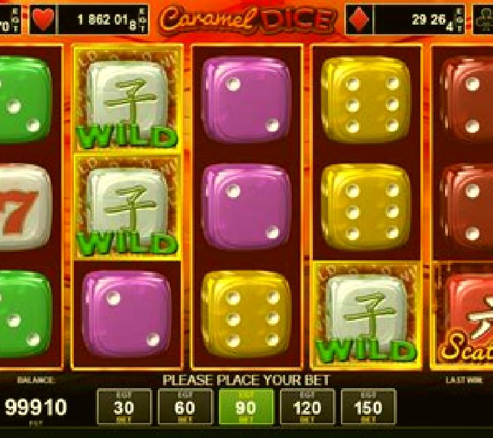 Caramel Dice online slot