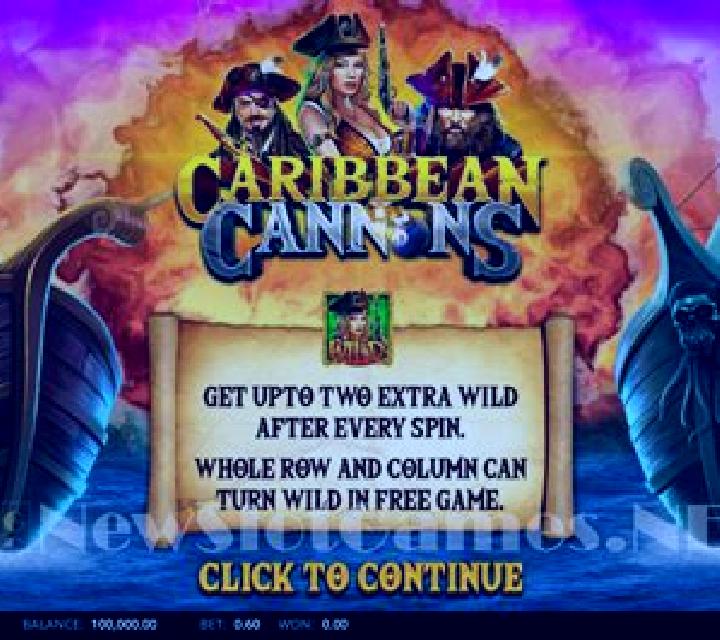 Caribbean Cannons slot