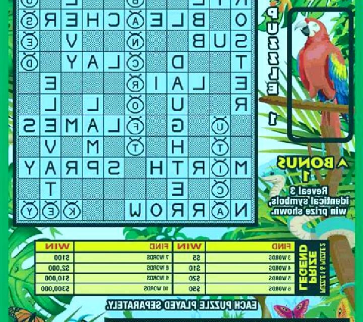 Caribbean Cashword slot game