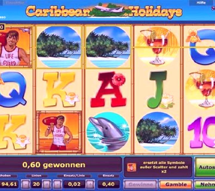 Caribbean Holidays slot game