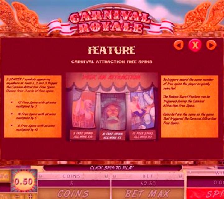 Carnival Royale slot machine