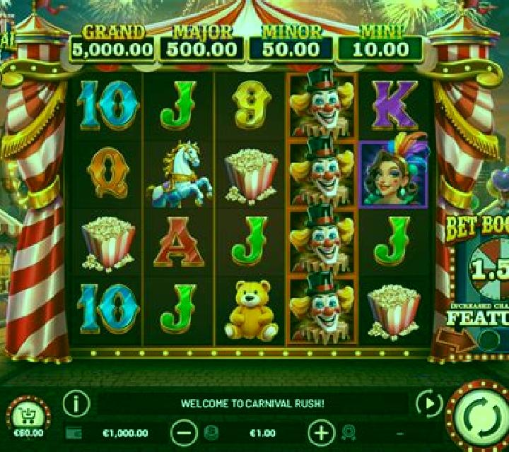 Carnival Rush slot game