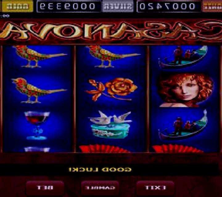 Casanova slot game