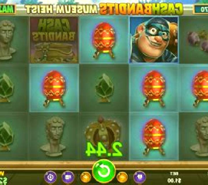 Cash Bandits Museum Heist online slot