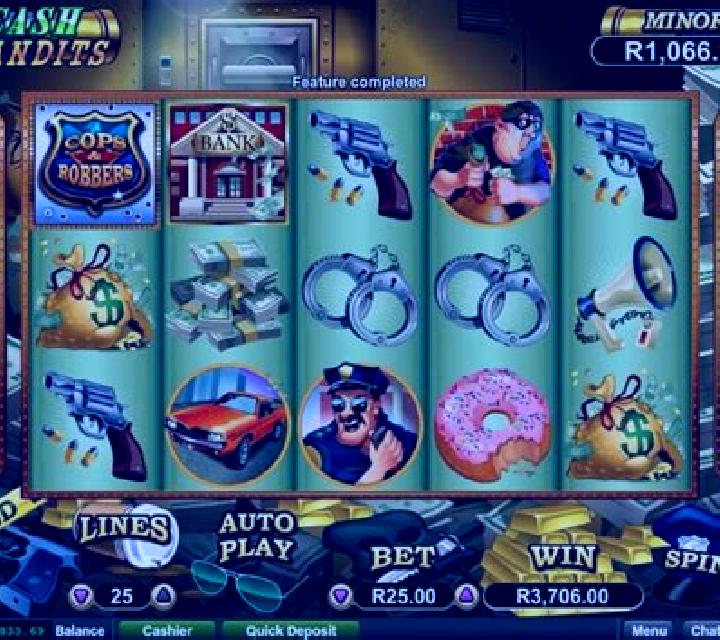 Cash Bandits slot machine