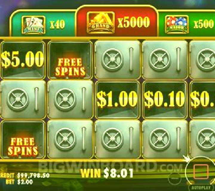 Cash Box slot game