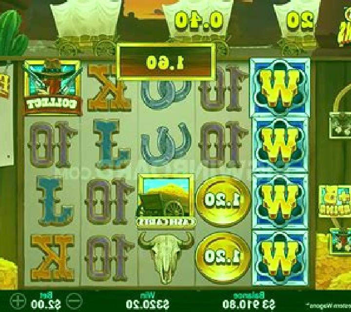 Cash Carts Western Wagons slot machine