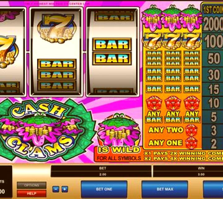 Cash Clams slot
