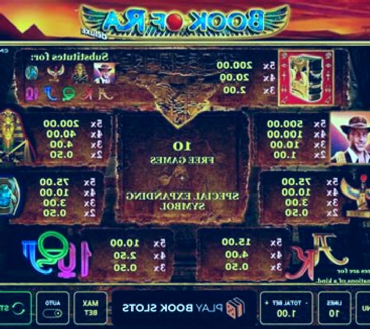 Cash Connection Book of Ra slot game
