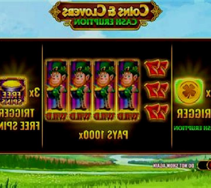 Cash Eruption Coins & Clovers slot machine
