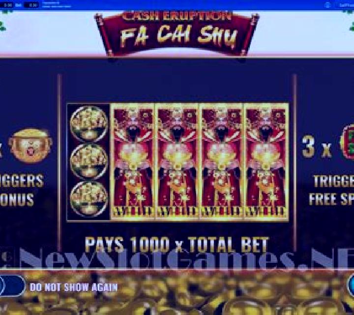 Cash Eruption Fa Cai Shu slot