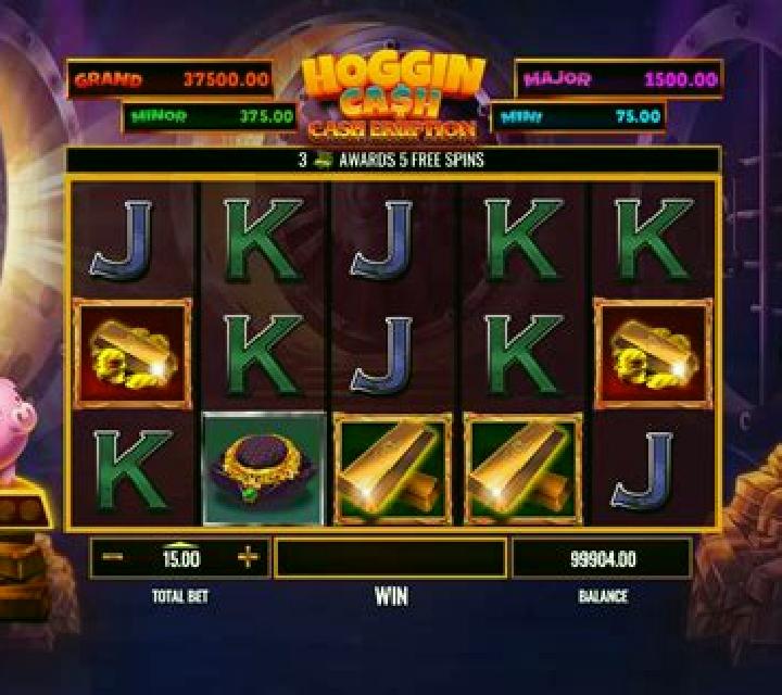 Cash Eruption Hoggin Cash slot