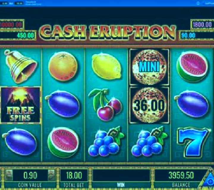 Cash Eruption MegaJackpots Amulets of Osiris slot machine