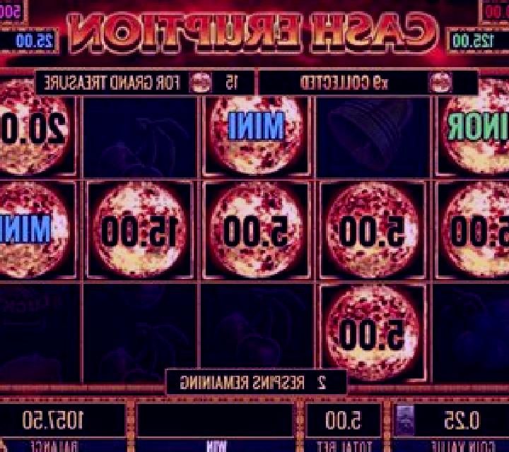 Cash Eruption MegaJackpots online slot