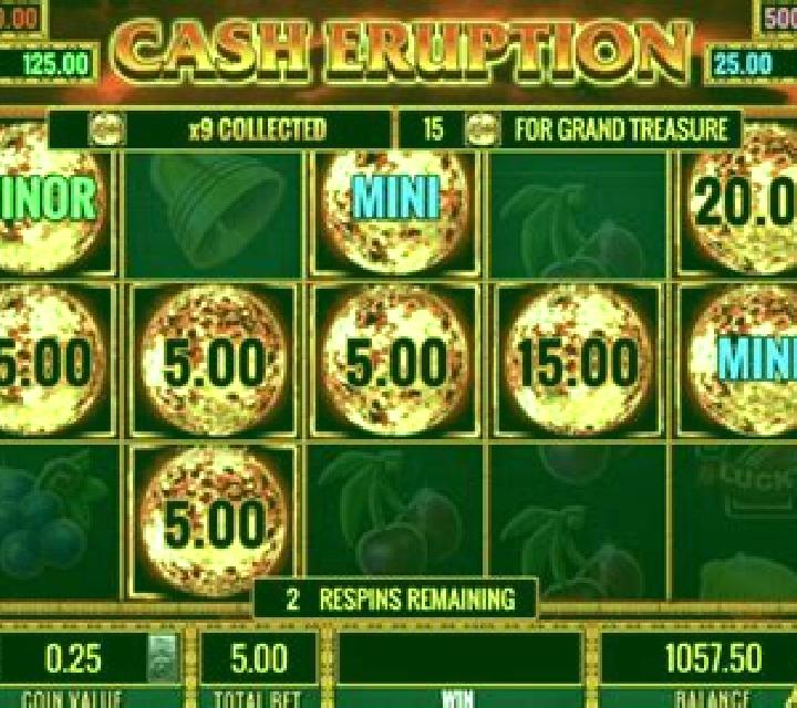 Cash Eruption Vegas online slot