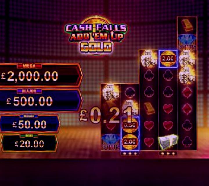 Cash Falls: Add Em Up Gold online slot