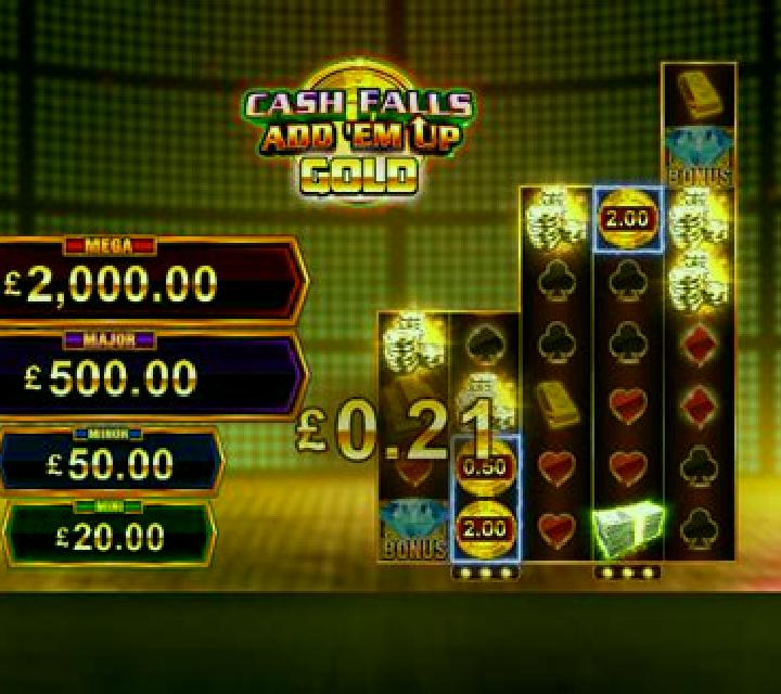 Cash Falls: Add Em Up Gold slot