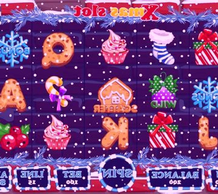Cash Falls Christmas slot game
