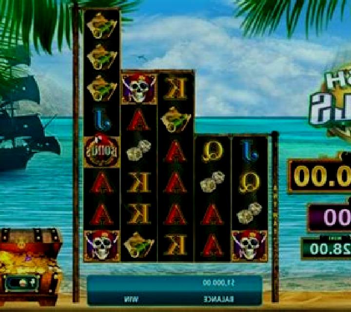 Cash Falls Island Bounty slot machine