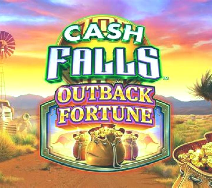 Cash Falls Outback Fortune slot machine