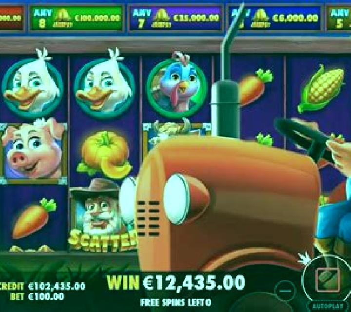 Cash Farming slot game