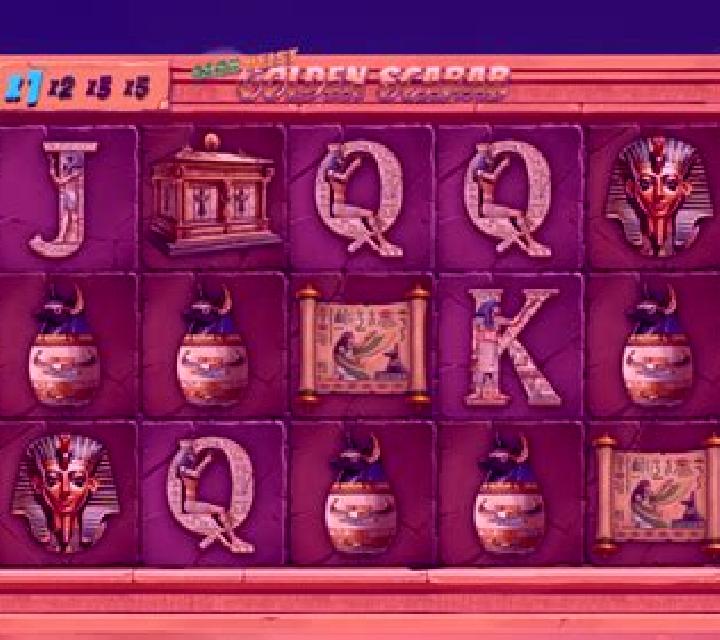 Cash Heist Golden Scarab slot