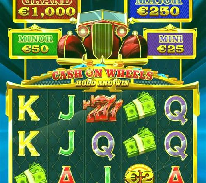 Cash on Wheels Hold and Win slot game