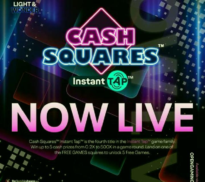Cash Squares Instant Tap slot game