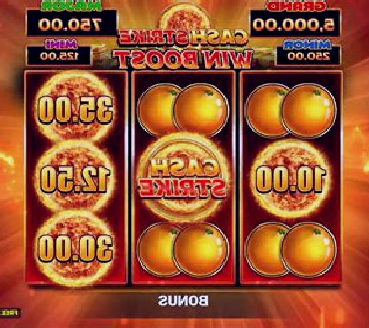 Cash Strike Win Boost slot machine