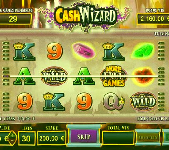 Cash Wizard slot game